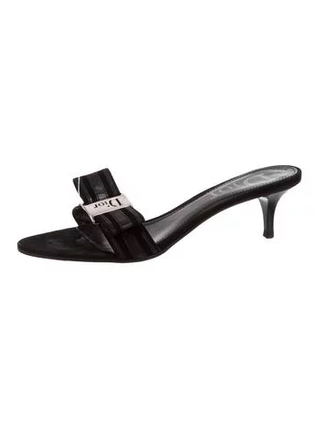 Dior + Logo Slide Sandals