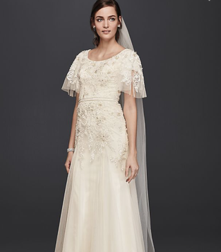 Melissa Sweet + Modest A-Line Wedding Dress