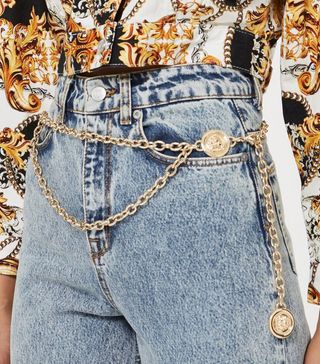 Topshop + Lion Head Chain Belt