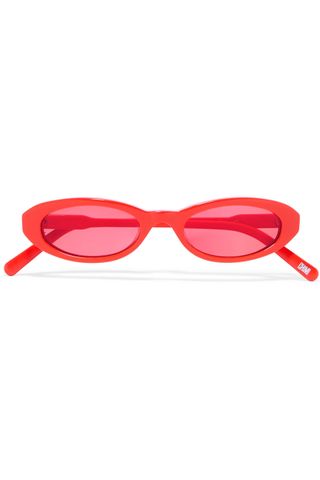 Chimi + Joel Ighe Oval-frame Acetate Sunglasses