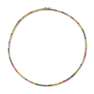 The Last Line + Perfect Rainbow Eternity Necklace
