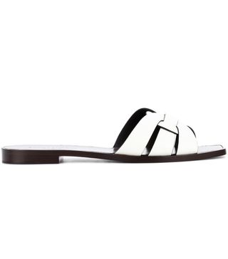 Saint Laurent + Nu Pieds 05 Leather Sandals