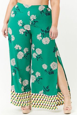 Forever 21 + Floral Palazzo Pants