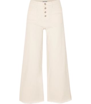 Elizabeth and James + Carmine Mid-Rise Wide-Leg Jeans