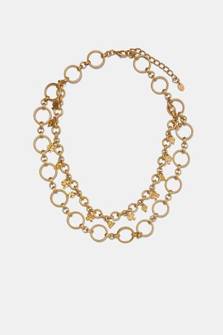 Zara + Double Chain With Breading