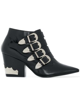 Toga Pulla + Buckled Ankle Boots