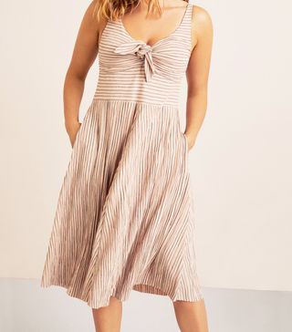 Violeta by Mango + Knot Striped Dress