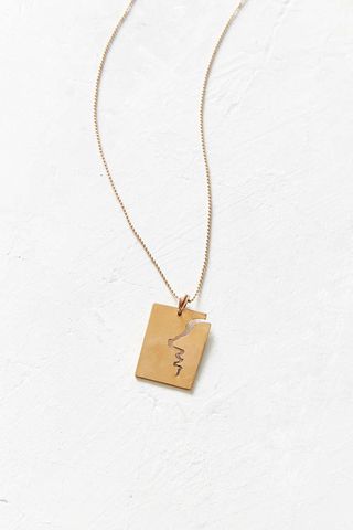 Oxbow Designs + Silhouette Pendant Necklace