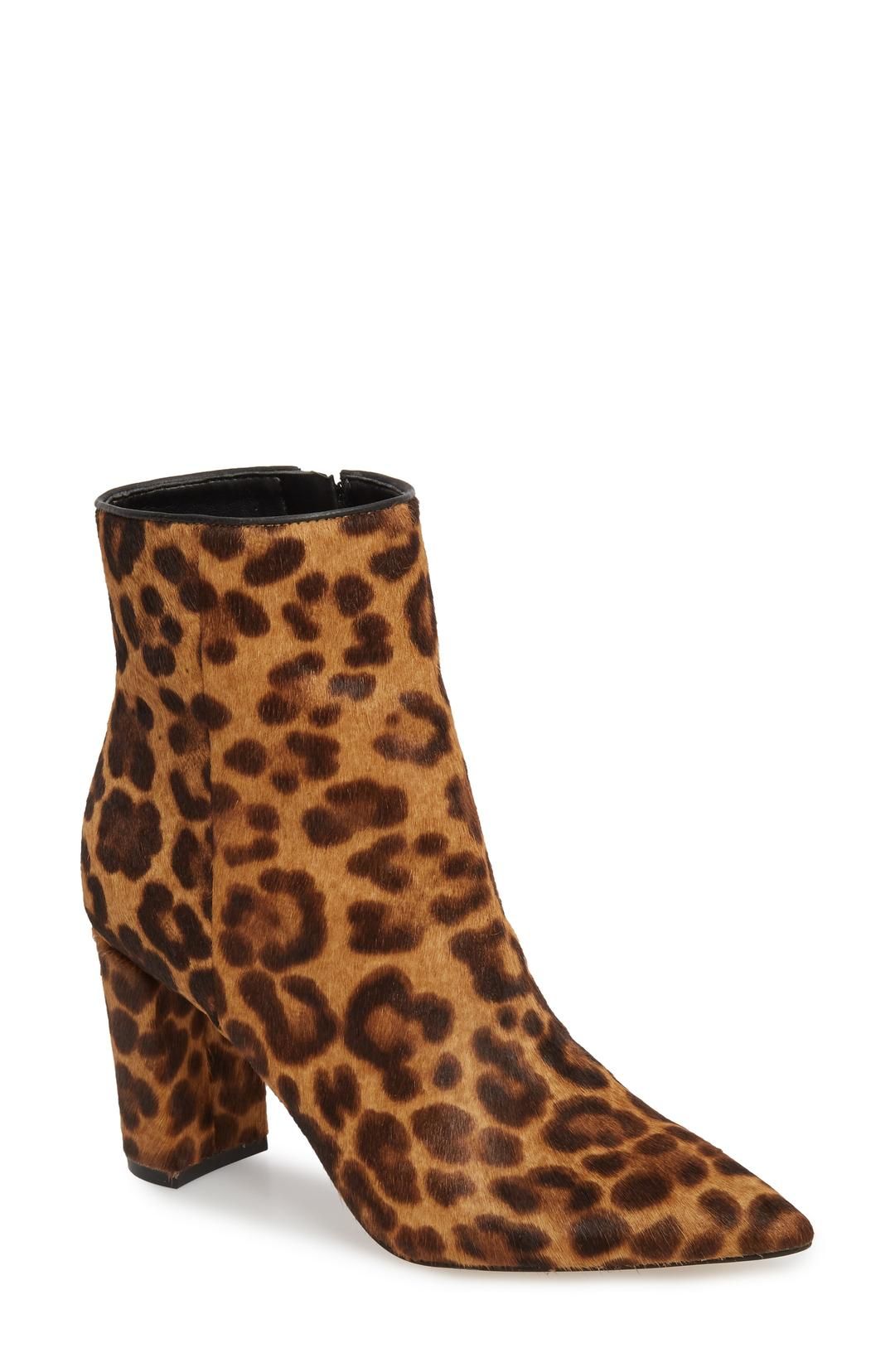 clarks leopard print ankle boots