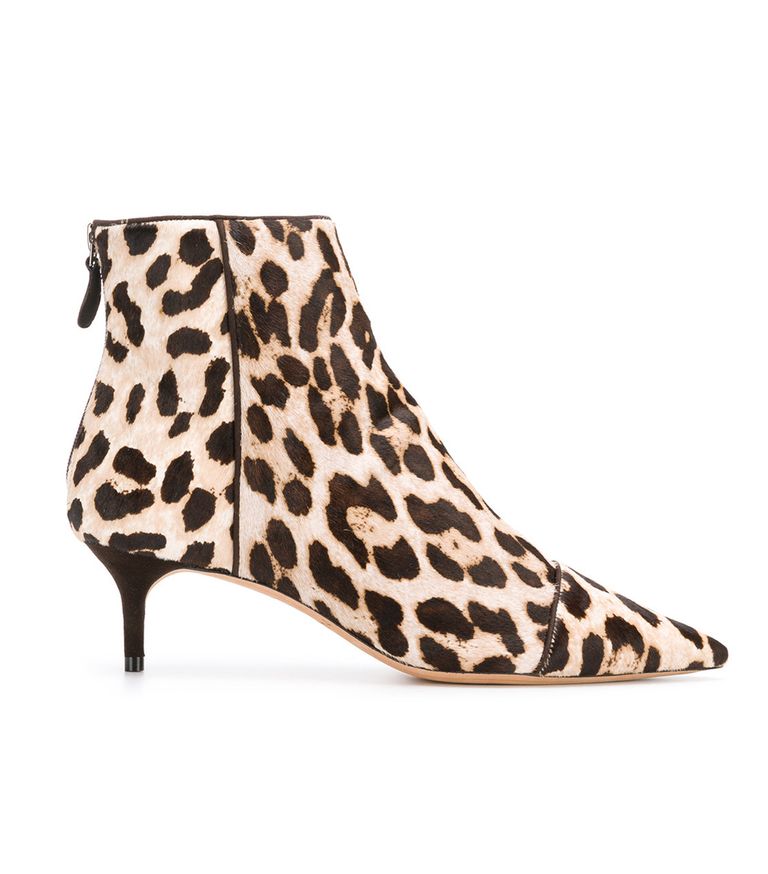 The Leopard-Print Ankle Boot Trend Is Happening | Who What Wear