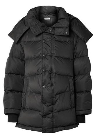 Balenciaga + Swing Oversized Embroidered Quilted Shell Down Jacket