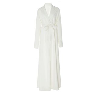 Bouguessa + Crepe Belted Robe Dress