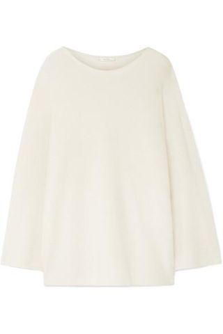 The Row + Clyde Oversized Cashmere and Silk-Blend Sweater