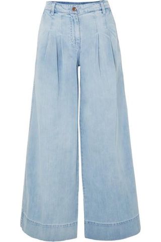 Ulla Johnson + Emmit High-Rise Wide-Leg Jeans