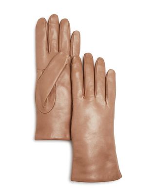 Bloomingdale's + Cashmere-Lined Leather Gloves