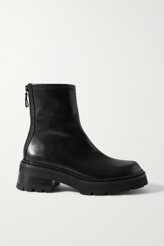By Far + Alister Leather Ankle Boots