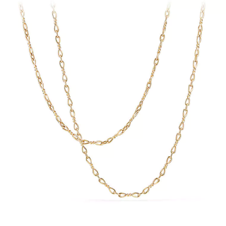David Yurman + Continuance Small Chain Necklace in 18K Gold