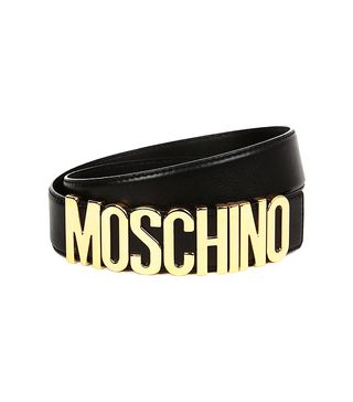 Moschino + Logo Belt