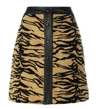 Adam Lippes + Tiger Print Skirt