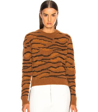 Stella McCartney + Tiger Print Sweater