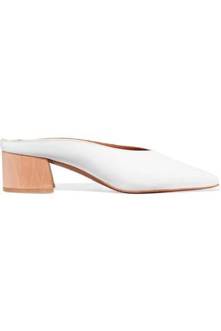 By Far + Karen Patent-Leather Mules