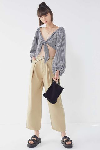 Urban Outfitters + Lucia Belted Trouser Pant