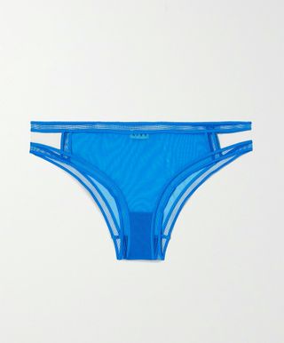 Livy + Ader Cutout Tulle Briefs