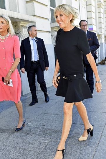Brigitte Macron's Style Is Perfectly French Who What Wear