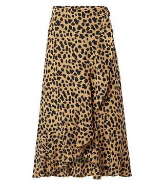 Rixo + Gracie Leopard Skirt