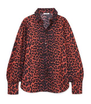 Ganni + Bijou Leopard Shirt
