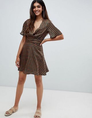 Glamorous + Wrap Tea Dress