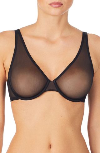 Le Mystère + Sheer Seduction Micro Mesh Underwire Bra