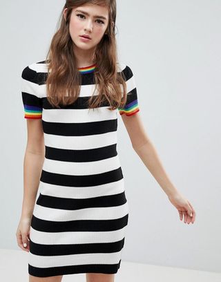 ASOS Design + Stripe Minidress