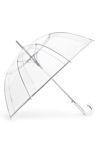 Shedrain + Auto Open Stick Clear Dome Umbrella