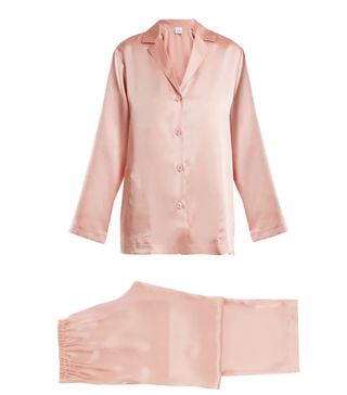 La Perla + Silk-Satin Pajama Set