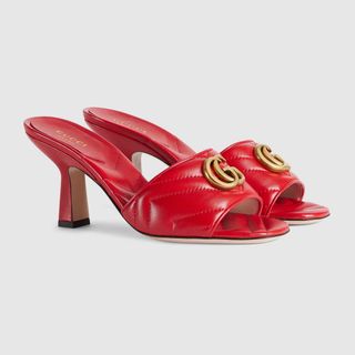 Gucci + Double G Slide Sandals