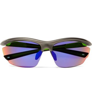 Westward Leaning + Volt D-Frame Rubber Mirrored Sunglasses