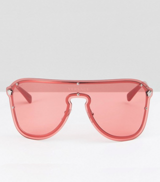 Versace + Shield Sunglasses