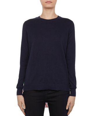 Ted Baker + Jaymes Bay of Honor Pleat-Back Sweater