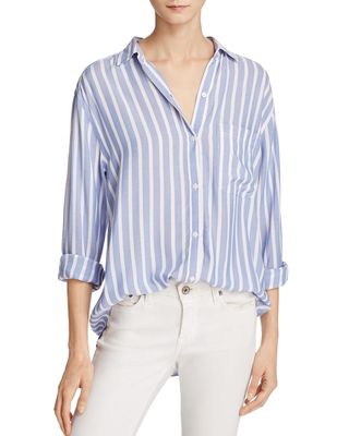 Rails + Janelle Striped Button-Down Shirt