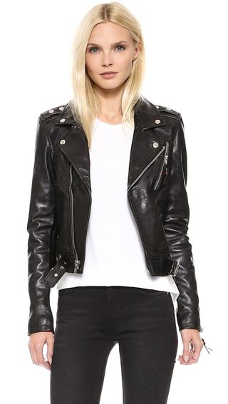 BLK DNM + Leather Jacket