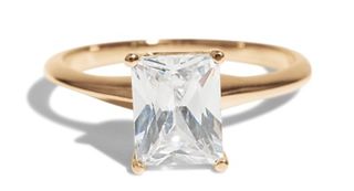 Bario Neal + Avens Radiant Diamond Ring