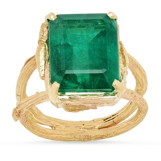 Elisabeth Bell + Emerald Ring