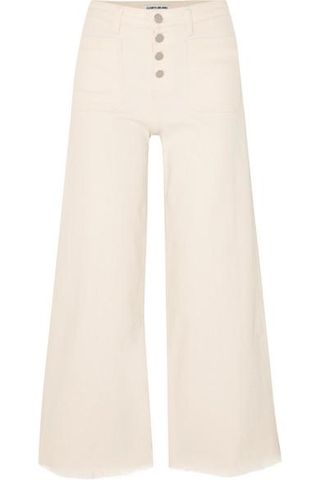 Elizabeth and James + Carmine Mid-Rise Wide-Leg Jeans