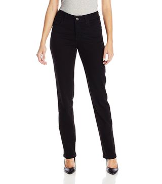 Lee + Instantly Slims Classic Relaxed Fit Monroe Straight Leg Jeans in Black