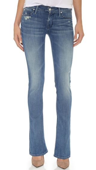 Mother + Runaway Skinny Flare Jeans