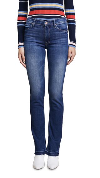 Mother + The Rascal Slit Jeans