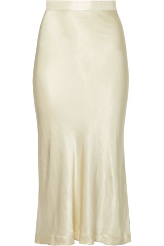 By Malene Birger + Kimberley Satin Midi Skirt