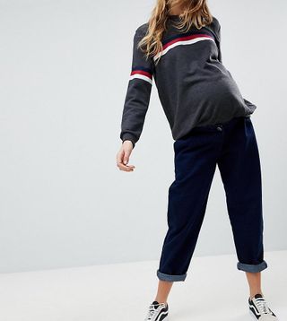 ASOS + Tapered Maternity Jeans