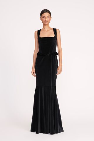 Staud + Lorelai Dress in Black